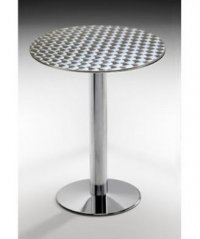 MASA DE TERASA INOX BAZA ROTUNDA - MASA DE TERASA INOX BAZA ROTUNDA